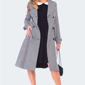 Voodoo Vixen Houndstooth Coat